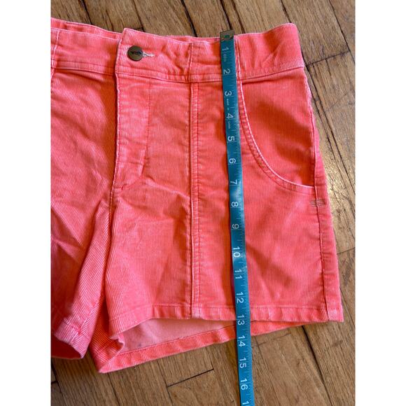 Toad & Co Coaster Cord Womens Coral Shorts Size 12 - Picture 3 of 7